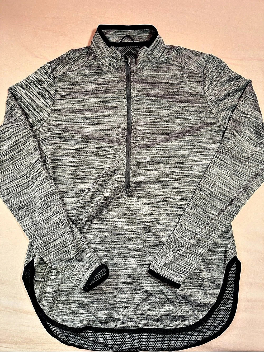 Elevate Women’s Gray Quarter-Zip Pullover Size Medium